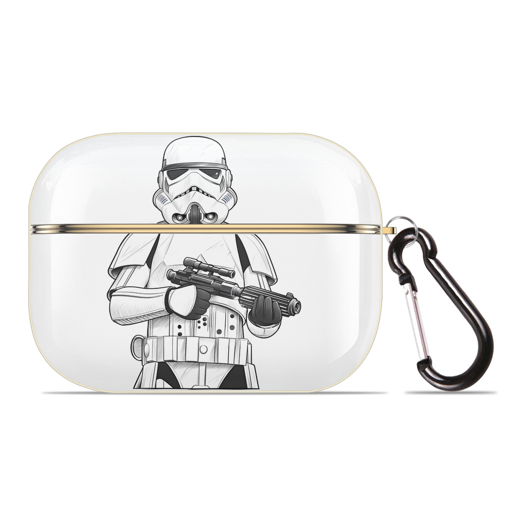（画像用） スター・ウォーズ Star Wars 【AirPods Pro用】ハードシェル保護ケース｜耐衝撃・防指紋・カラビナ付き商品仕様