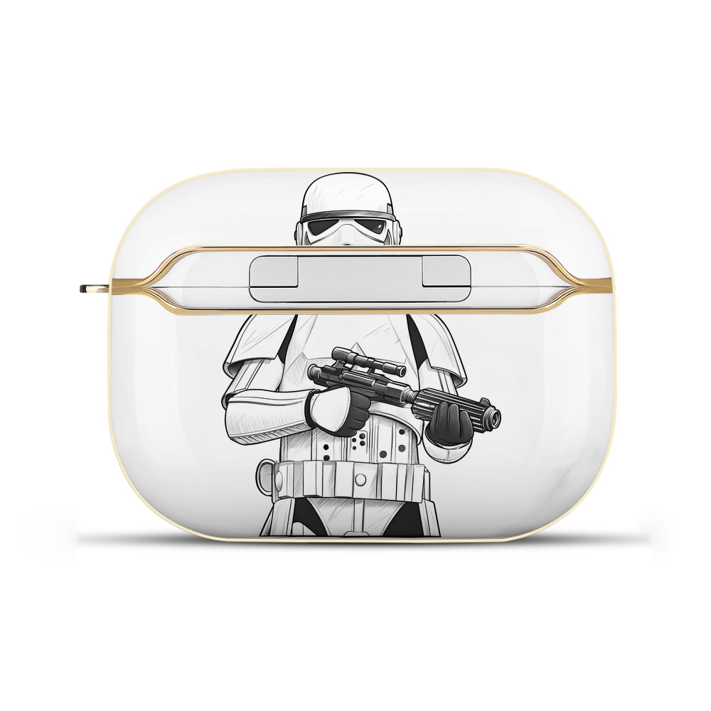 （画像用） スター・ウォーズ Star Wars 【AirPods Pro用】ハードシェル保護ケース｜耐衝撃・防指紋・カラビナ付き商品仕様