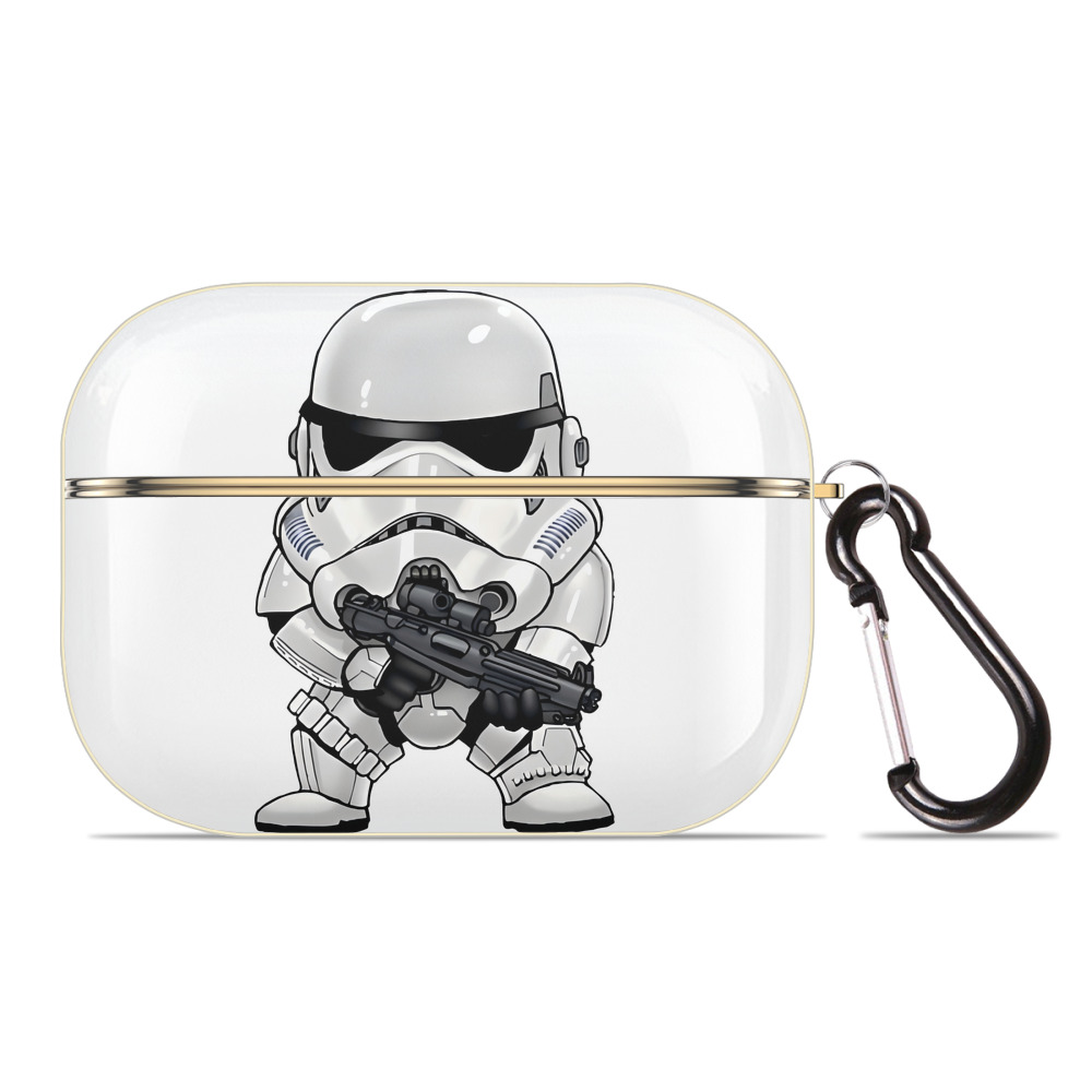 （画像用） スター・ウォーズ Star Wars 【AirPods Pro用】ハードシェル保護ケース｜耐衝撃・防指紋・カラビナ付き商品仕様
