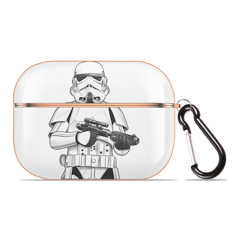 （画像用） スター・ウォーズ Star Wars 【AirPods Pro用】ハードシェル保護ケース｜耐衝撃・防指紋・カラビナ付き商品仕様